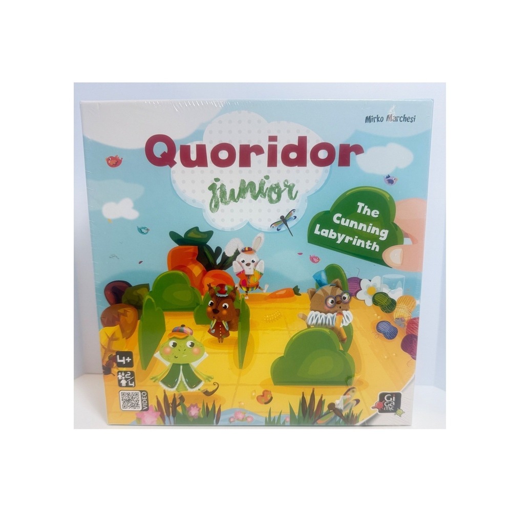 Quoridor Junior Cunning Labyrinth Kids Game Ages 4+ Sealed Made in France